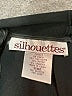 Silhouettes Solid Black Casual Skirt Size 16W - photo 4