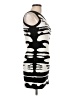 Shein Graphic Silver Cocktail Dress Size L - photo 4