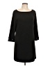 Laundry by Design Solid Black Casual Dress Size 10 - photo 1