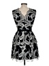 BCBGMAXAZRIA Print Black Cocktail Dress Size 6 - photo 2
