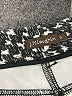J. McLaughlin Houndstooth Black Casual Pants Size 6 - photo 4
