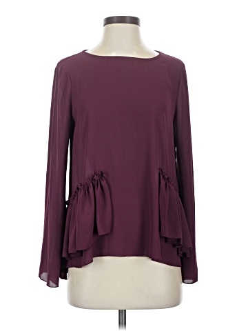 Maison Jules Long Sleeve Blouse (view 1)