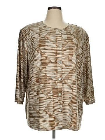 Vikki Vi 3/4 Sleeve Top (view 1)