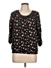 MAX Black 3/4 Sleeve Blouse Size M/12 - photo 1
