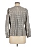 Current Air Silver Long Sleeve Blouse Size M - photo 2