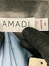Amadi 100% Rayon Blue Long Sleeve Blouse Size M - photo 7