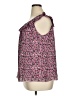 Max Studio 100% Polyester Floral Pink Sleeveless Blouse Size XL - photo 5
