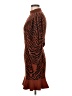 Ulla Johnson 100% Wool Animal Print Brown Cocktail Dress Size M - photo 5