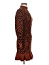 Ulla Johnson 100% Wool Animal Print Brown Cocktail Dress Size M - photo 4