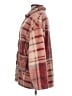 Shein Plaid Brown Coat Size 12 - photo 5