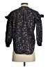 Free Assembly Blue 3/4 Sleeve Blouse Size XS - photo 2
