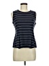 Ann Taylor Blue Sleeveless Top Size M - photo 1