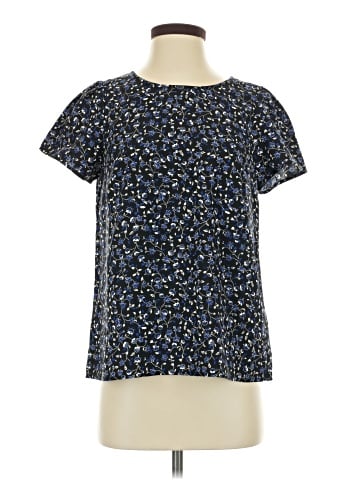 J.Crew Factory Store Short Sleeve Blouse (view 1)