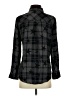 Rails 100% Rayon Plaid Black Long Sleeve Button-Down Shirt Size S - photo 2