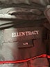 Ellen Tracy 100% Polyester Black Raincoat Size L - photo 6