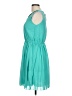 Opullence 100% Polyester Solid Teal Cocktail Dress Size L - photo 5