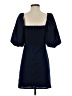 Miami 100% Polyester Solid Blue Cocktail Dress Size XS - photo 2