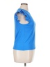 On 34th Blue Short Sleeve Top Size 0X - photo 4