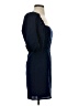 Miami 100% Polyester Solid Blue Cocktail Dress Size XS - photo 4