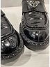 Prada 100% Leather Black Flats Size EU 37 - photo 3