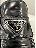 Prada 100% Leather Black Flats Size EU 37 - photo 7
