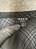 Torrid Plaid Black 3/4 Sleeve Blouse Size 3X Plus (3) - photo 6