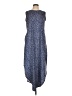 Anrabess Polka Dots Blue Casual Dress Size L - photo 1
