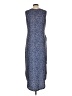 Anrabess Polka Dots Blue Casual Dress Size L - photo 2
