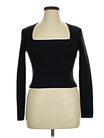 Open Edit Long Sleeve Top (view 1)