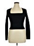 Open Edit Black Long Sleeve Top Size XL - photo 1