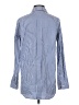 Theory Stripes Blue Long Sleeve Button-Down Shirt Size 00 - photo 2