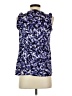 The Limited 100% Polyester Blue Sleeveless Blouse Size XS (estimated) - photo 2