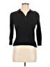 Talbots Black Long Sleeve Polo Size M - photo 1