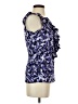 The Limited 100% Polyester Blue Sleeveless Blouse Size XS (estimated) - photo 4