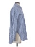 Theory Stripes Blue Long Sleeve Button-Down Shirt Size 00 - photo 4
