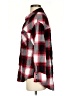 Zara TRF Plaid Red Long Sleeve Button-Down Shirt Size S - photo 5
