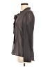 Patterson J. Kincaid 100% Polyester Gray Long Sleeve Blouse Size M - photo 5