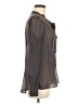 Patterson J. Kincaid 100% Polyester Gray Long Sleeve Blouse Size M - photo 4