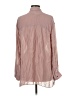 Pilcro Pink Long Sleeve Blouse Size M - photo 2