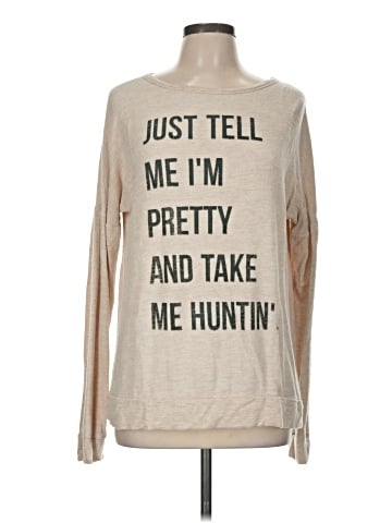 Live Love Dream Aeropostale Long Sleeve Top (view 1)
