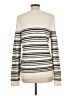 Lilla P Stripes Ivory Pullover Sweater Size L - photo 2