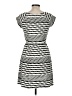 AB Studio Stripes Black Casual Dress Size M - photo 2