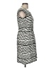 AB Studio Stripes Black Casual Dress Size M - photo 4