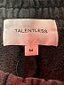 Talentless Solid Black Shorts Size M - photo 3