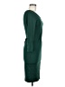 Unbranded Solid Green Casual Dress Size M - photo 4
