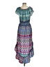 Devlin Print Blue Casual Dress Size M - photo 2