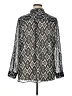 New Directions 100% Polyester Silver Long Sleeve Blouse Size XL - photo 2