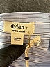 Dylan Stripes Blue Long Sleeve Button-Down Shirt Size XS - photo 7