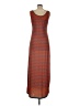 Bar III Chevron-herringbone Orange Casual Dress Size M - photo 2