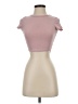 Unbranded Pink Short Sleeve Turtleneck Size XS - photo 1